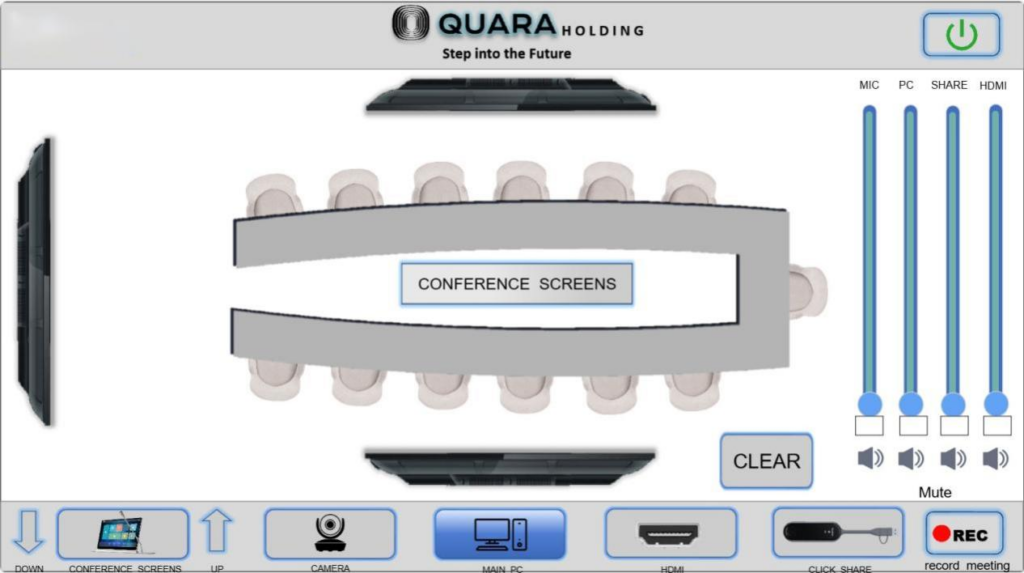 motorized screen
